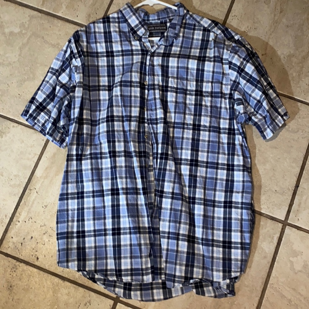 Vintage - David Taylor men’s size XL dress shirt